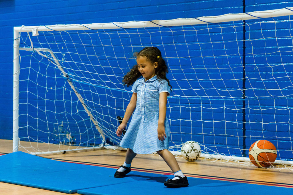 Childcare-girl-football