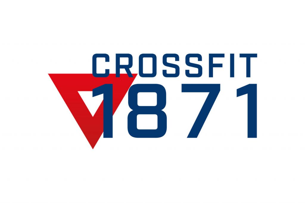 Crossfit 1871 Logo blue