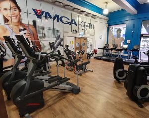 Notts YMCA gym step machines