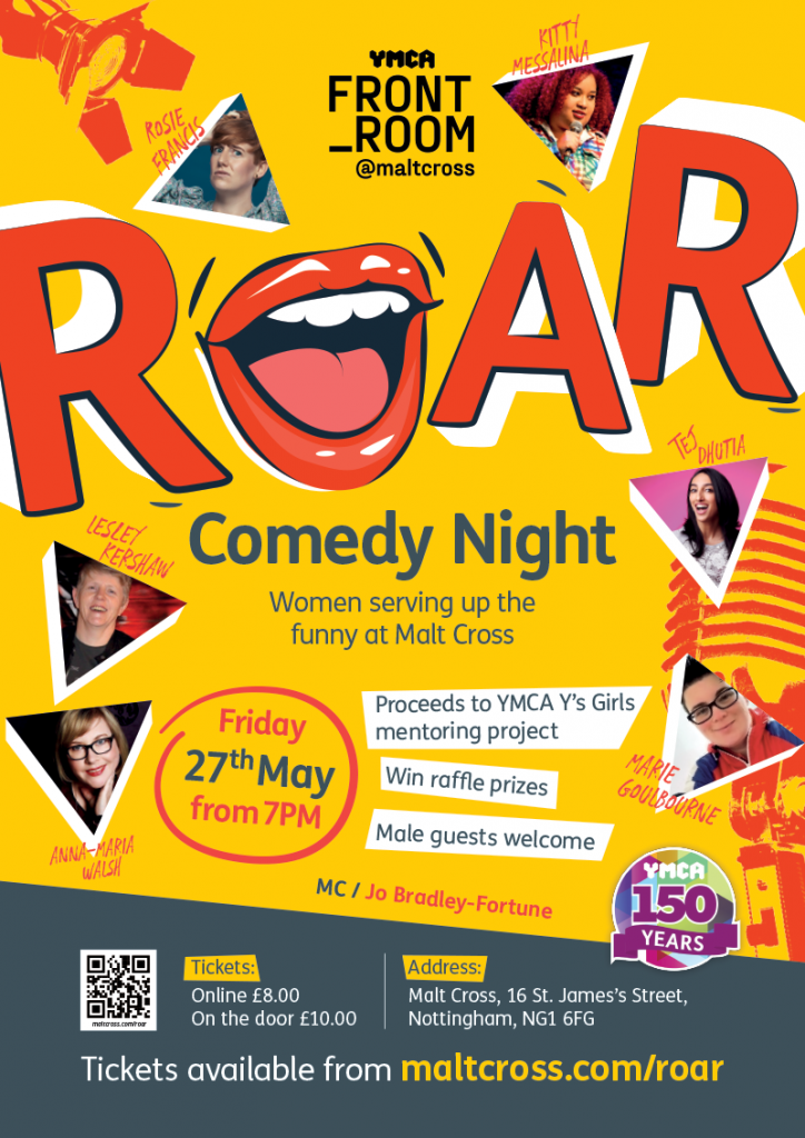 Roar comedy malt cross nottingham