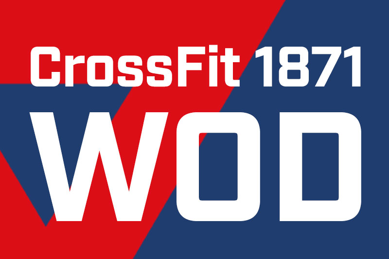Nottingham CrossFit 1871 WOD